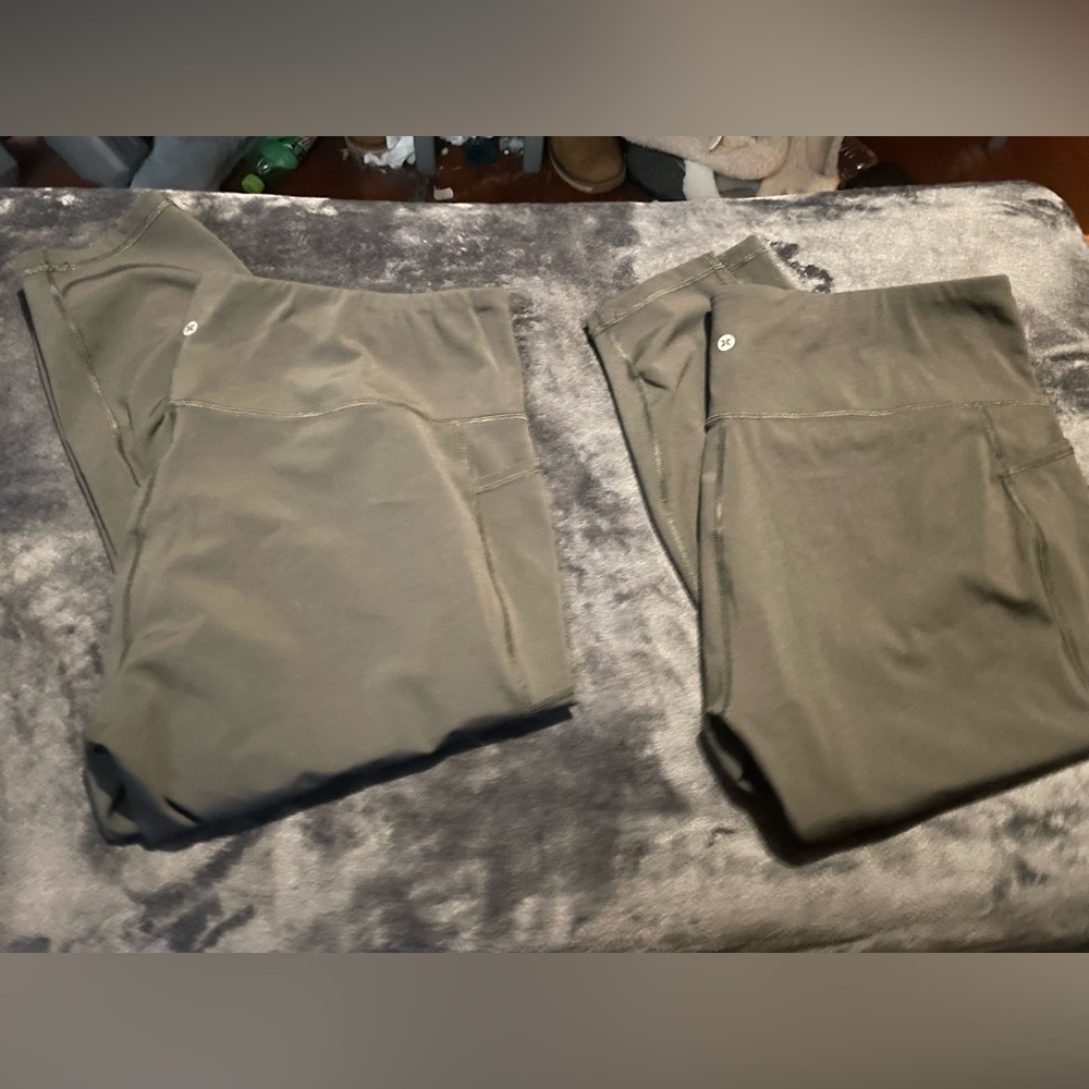 RBX plus size Black Leggings 3X - Two pair!
